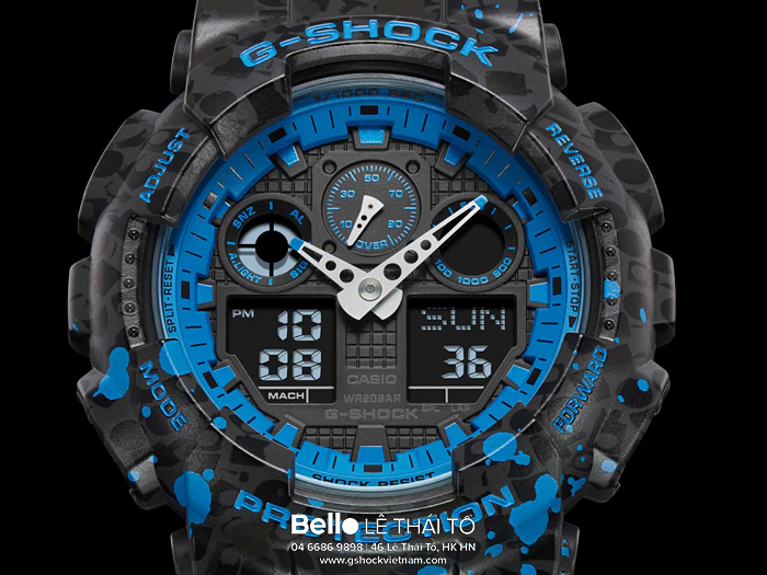 GA-100ST-2A - Đồng hồ Casio G-Shock chính hãng - phiên bản giới hạn STASH