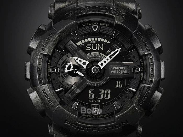 GA-110CM-1A - Đồng hồ Casio G-Shock chính hãng - Họa tiết ngụy trang phổ biến nhiều màu sắc đa dạng.