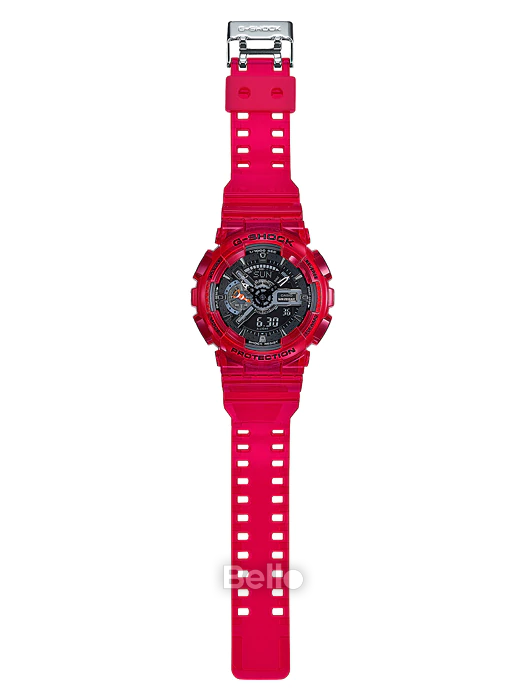 GA-110CR-4A - Đồng hồ Casio G-Shock chính hãng - Màu đỏ san hô