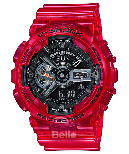 GA-110CR-4A - Đồng hồ Casio G-Shock chính hãng - Màu đỏ san hô