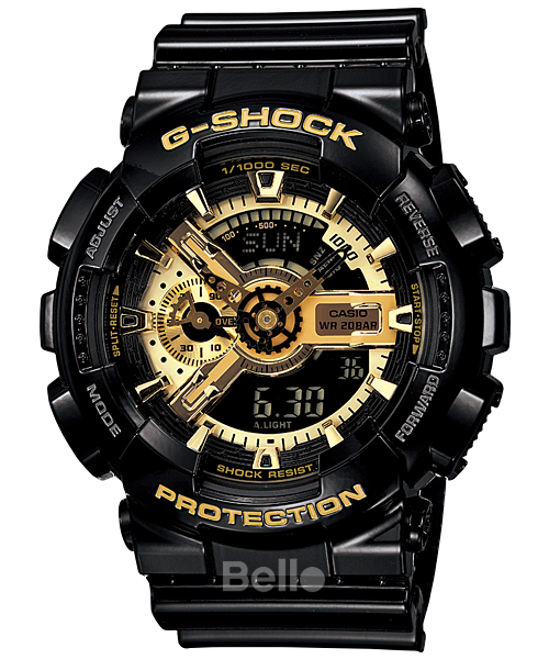  [Pin Miễn Phí Trọn Đời] GA-110GB-1A - Đồng hồ G-Shock Nam - Tem Vàng Chống Giả 