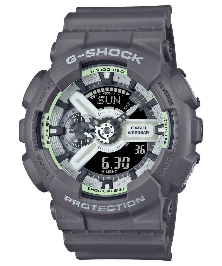  [Pin Miễn Phí Trọn Đời] GA-110HD-8ADR - Đồng hồ G-Shock Nam - Tem Vàng Chống Giả 