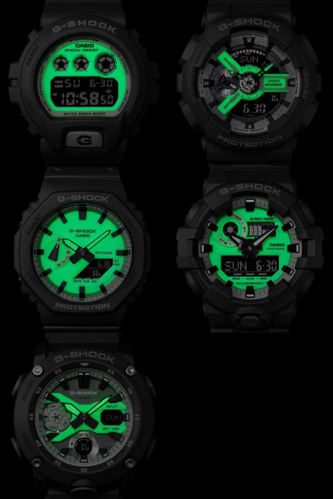  [Pin Miễn Phí Trọn Đời] DW-6900HD-8DR - Đồng hồ G-Shock Nam - Tem Vàng Chống Giả 