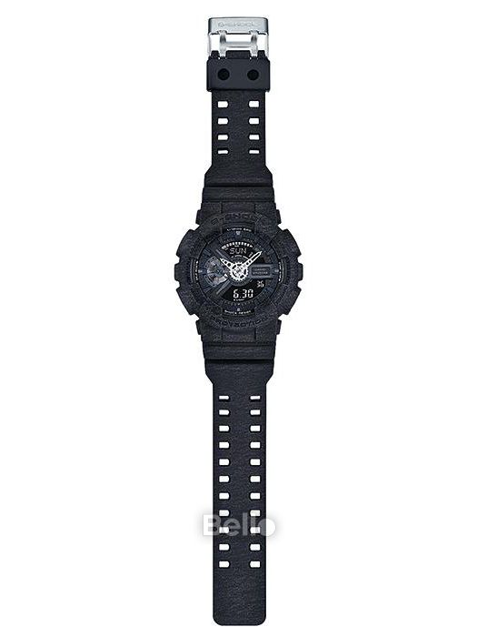 GA-110HT-1A - Đồng hồ Casio G-Shock chính hãng - Dây mờ, họa tiết sợi vải, năng động cá tính.
