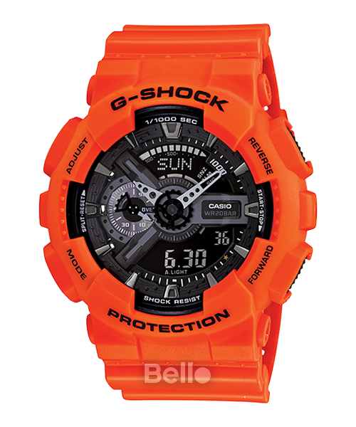 GA-110MR-4A - Đồng hồ Casio G-Shock chính hãng - Màu cam Phiên bản giới hạn.