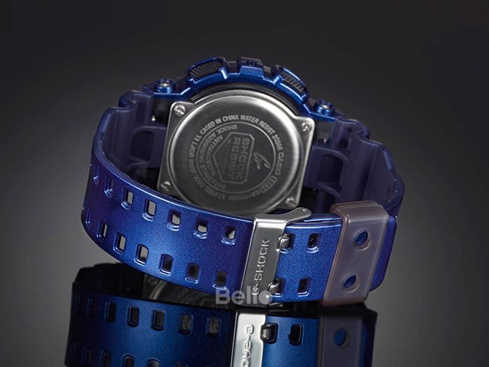 Casio G-Shock GA-110NM-2A - Đồng hồ Casio G-Shock chính hãng - Dây, vỏ và mặt một màu ánh kim duy nhất, kim sơn trắng nổi bật.