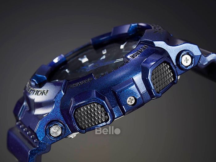 Casio G-Shock GA-110NM-2A - Đồng hồ Casio G-Shock chính hãng - Dây, vỏ và mặt một màu ánh kim duy nhất, kim sơn trắng nổi bật.