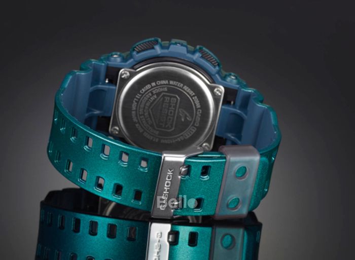 GA-110NM-3A - Đồng hồ Casio G-Shock chính hãng - Dây, vỏ và mặt một màu ánh kim duy nhất, kim sơn trắng nổi bật