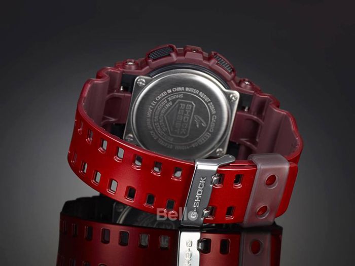 G-Shock GA-110NM-4A - Đồng hồ Casio G-Shock chính hãng - Dây, vỏ và mặt một màu ánh kim duy nhất, kim sơn trắng nổi bật.