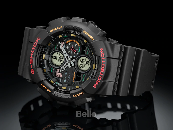G-Shock GA-140-1A4 - Đồng hồ Casio G-Shock chính hãng - Phiên bản nâng cấp của GA-100