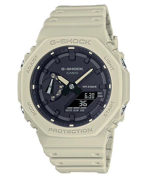  [Pin Miễn Phí Trọn Đời] GA-2100-5A - Đồng hồ G-Shock Nam - Tem Vàng Chống Giả 