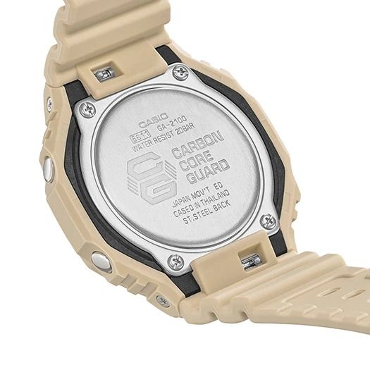  [Pin Miễn Phí Trọn Đời] GA-2100-5A - Đồng hồ G-Shock Nam - Tem Vàng Chống Giả 