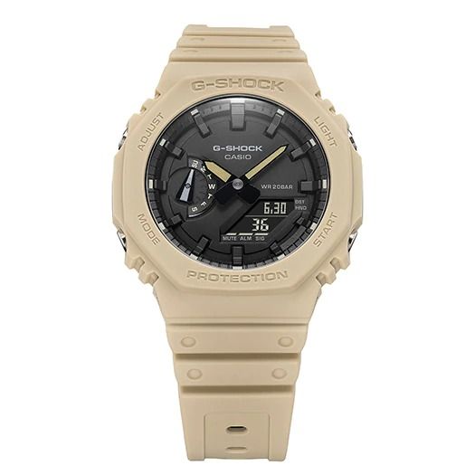  [Pin Miễn Phí Trọn Đời] GA-2100-5A - Đồng hồ G-Shock Nam - Tem Vàng Chống Giả 