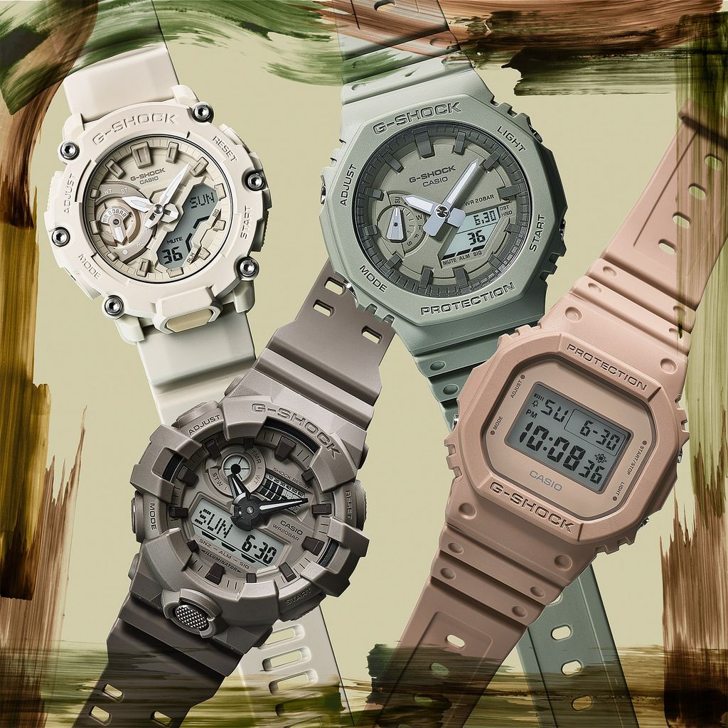  [Pin Miễn Phí Trọn Đời] DW-5600NC-5 - Đồng hồ G-Shock Nam - Tem Vàng Chống Giả 