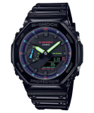  [Pin Miễn Phí Trọn Đời] GA-2100RGB-1ADR - Đồng hồ G-Shock Nam - Tem Vàng Chống Giả 