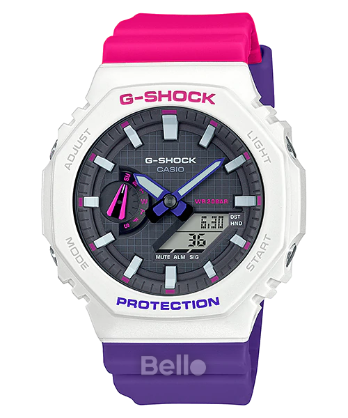 Casio G-Shock GA-2100THB-7A - Uy tín từ 2009, Tem vàng chống giả