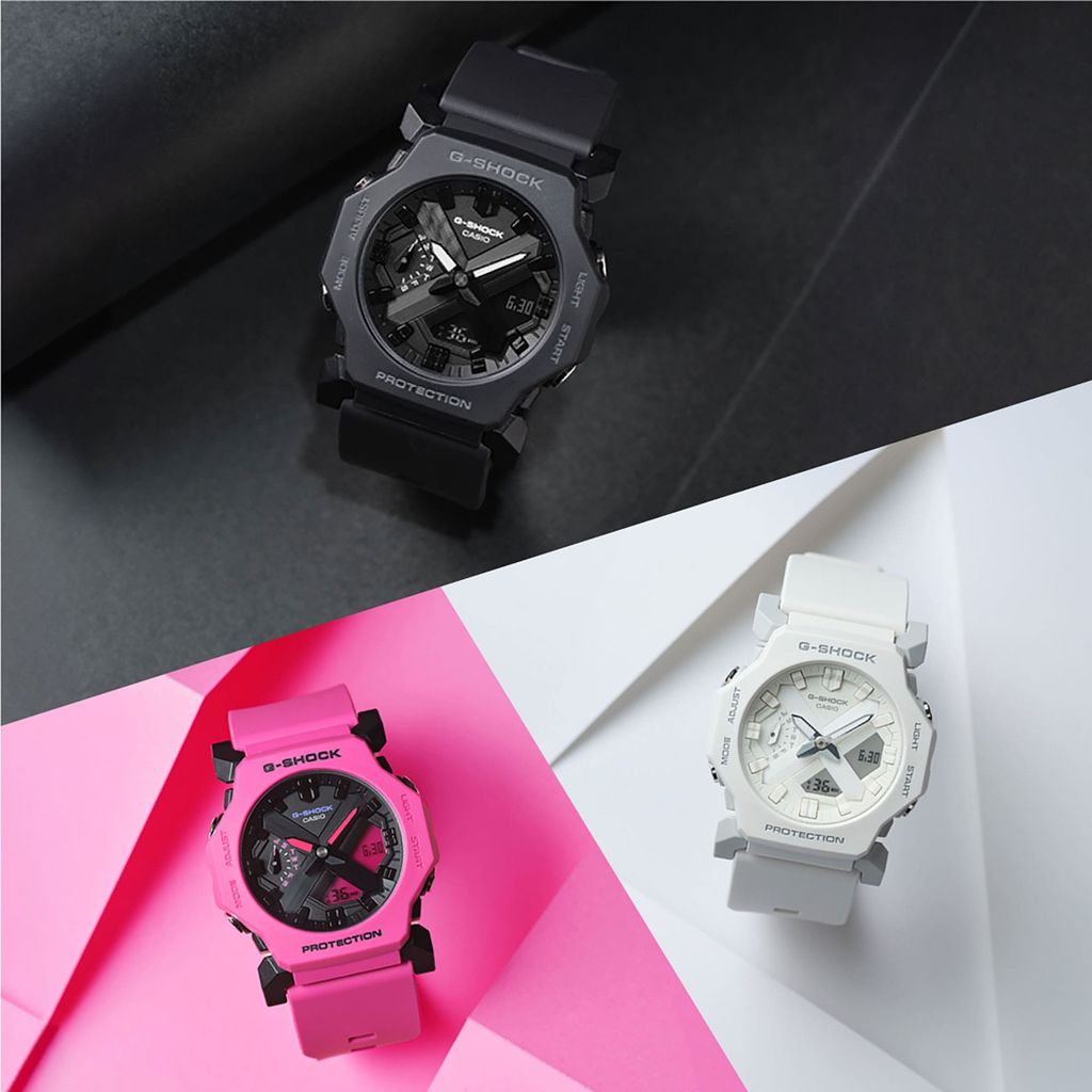  [Pin Miễn Phí Trọn Đời] GA-2300-4ADR - Đồng hồ G-Shock Nam - Tem Vàng Chống Giả 