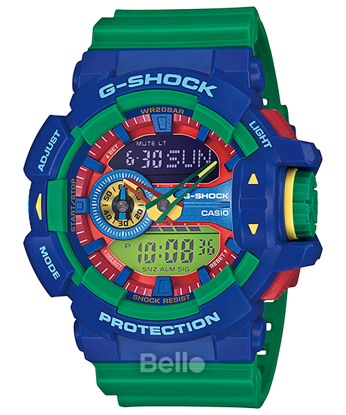 GA-400-2A - Đồng hồ Casio G-Shock chính hãng - Crazy Color !