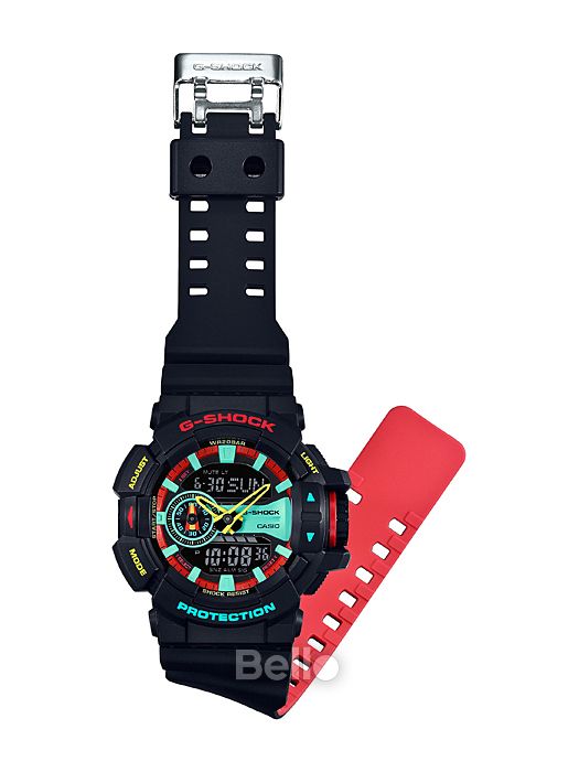 GA-400CM-1A - Đồng hồ Casio G-Shock chính hãng - Màu Breezy Rasta mới.