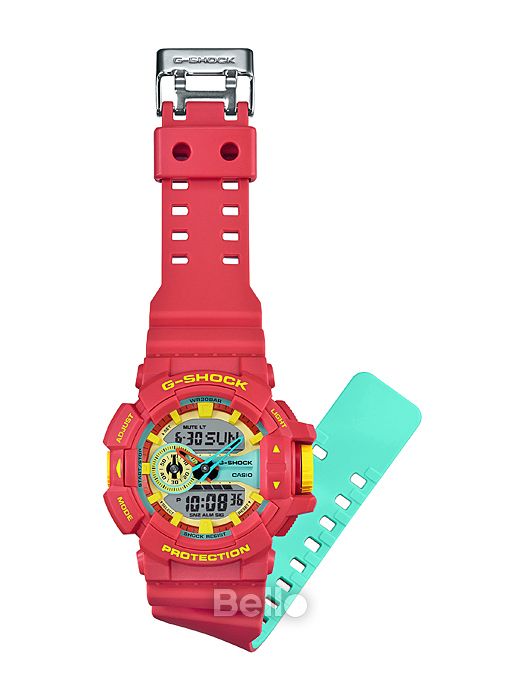 GA-400CM-4A - Đồng hồ Casio G-Shock chính hãng - Màu Breezy Rasta mới.