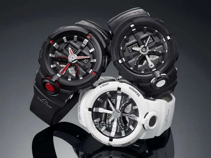 GA-500-1A - Đồng hồ Casio G-Shock chính hãng Màu Bạc