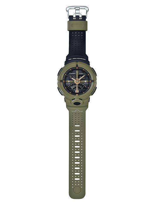 GA-500P-3A - Đồng hồ Casio G-Shock chính hãng Màu xanh quân đội