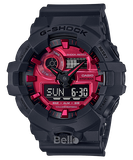  [Pin Miễn Phí Trọn Đời] GA-700AR-1A - Đồng hồ G-Shock Nam - Tem Vàng Chống Giả 