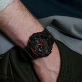  [Pin Miễn Phí Trọn Đời] GA-700BNR-1ADR - Đồng hồ G-Shock Nam - Tem Vàng Chống Giả 