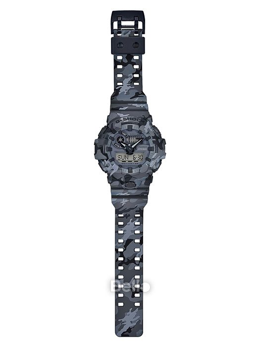  [Pin Miễn Phí Trọn Đời] GA-700CM-8A - Đồng hồ G-Shock Nam - Tem Vàng Chống Giả 