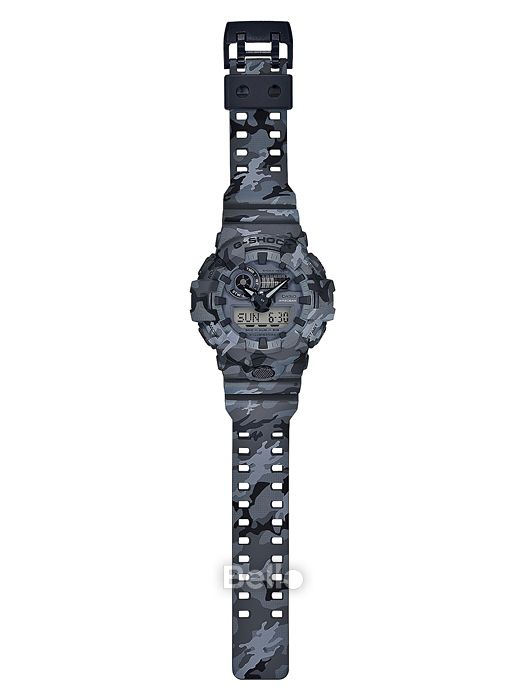 GA-700CM-8A - Đồng hồ Casio G-Shock chính hãng dòng GA-700 Camo Xám