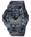  [Pin Miễn Phí Trọn Đời] GA-700CM-8A - Đồng hồ G-Shock Nam - Tem Vàng Chống Giả 
