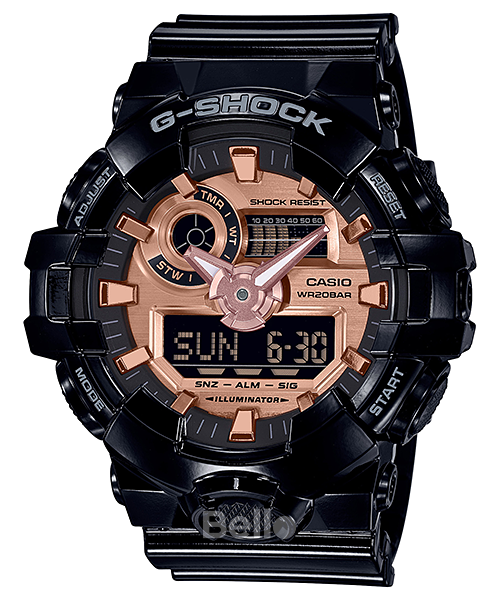  [Pin Miễn Phí Trọn Đời] GA-700MMC-1A - Đồng hồ G-Shock Nam - Tem Vàng Chống Giả 