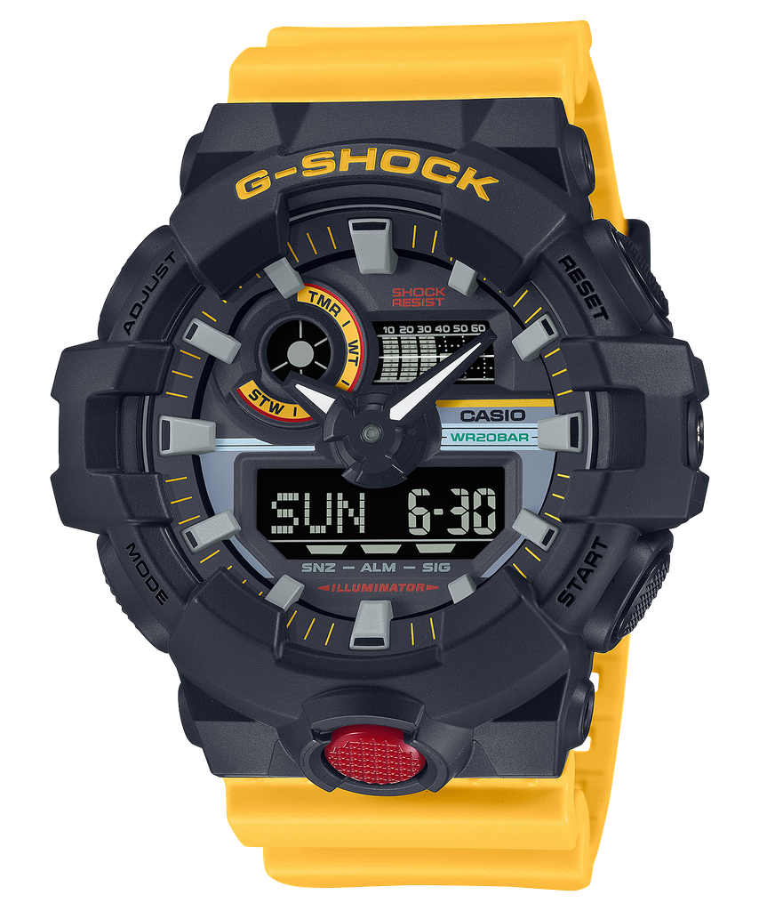  [Uy Tín Từ 2009] GA-700MT-1A9 - Đồng hồ G-Shock Nam - Tem Vàng Chống Giả 