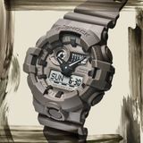  [Pin Miễn Phí Trọn Đời] GA-700NC-5A - Đồng hồ G-Shock Nam - Tem Vàng Chống Giả 