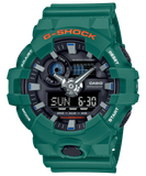  [Pin Miễn Phí Trọn Đời] GA-700SC-3ADR - Đồng hồ G-Shock Nam - Tem Vàng Chống Giả 