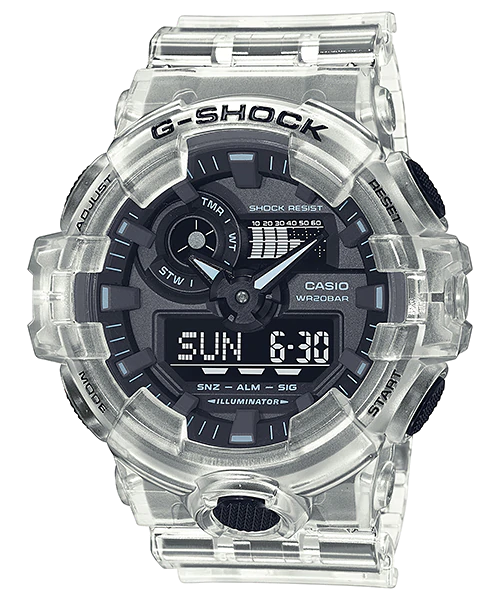  [Pin Miễn Phí Trọn Đời] GA-700SKE-7A - Đồng hồ G-Shock Nam - Tem Vàng Chống Giả 