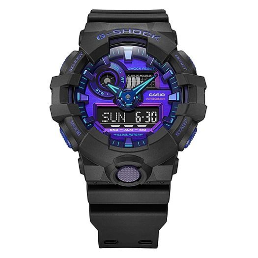  [Pin Miễn Phí Trọn Đời] GA-700VB-1A - Đồng hồ G-Shock Nam - Tem Vàng Chống Giả 