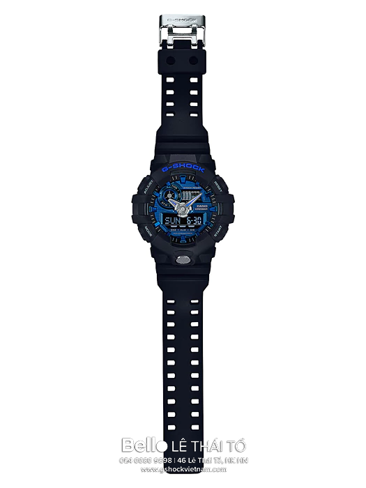 GA-710-1A2- Đồng hồ Casio G-Shock chính hãng Màu Xanh Biển Đậm