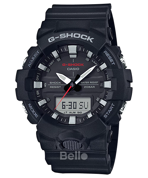  [Pin Miễn Phí Trọn Đời] GA-800-1A - Đồng hồ G-Shock Nam - Tem Vàng Chống Giả 