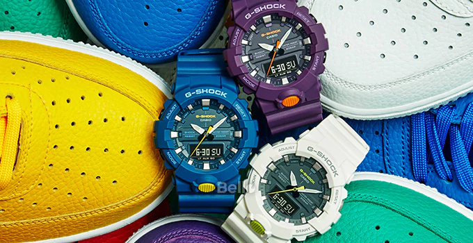 GA-800SC-6A - Đồng hồ Casio G-Shock chính hãng Màu tím Violet