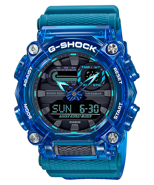 Casio G-Shock GA-900SKL-2A Uy tín từ 2009, Tem vàng chống giả