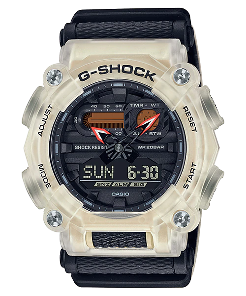  [Pin Miễn Phí Trọn Đời] GA-900TS-4ADR - Đồng hồ G-Shock Nam - Tem Vàng Chống Giả 