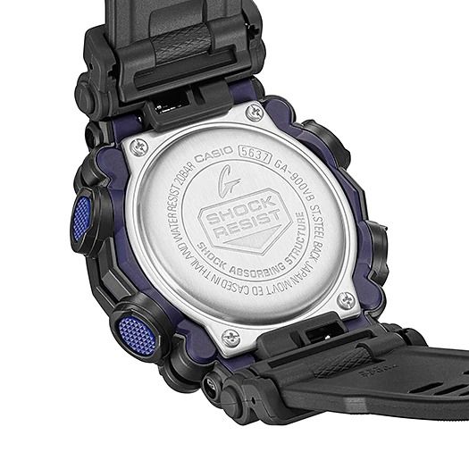  [Pin Miễn Phí Trọn Đời] GA-900VB-1ADR - Đồng hồ G-Shock Nam - Tem Vàng Chống Giả 