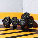  [Pin Miễn Phí Trọn Đời] GA-100CY-1ADR - Đồng hồ G-Shock Nam - Tem Vàng Chống Giả 