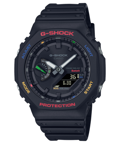 g-shock multicolor accents series GA-B2100FC-1A