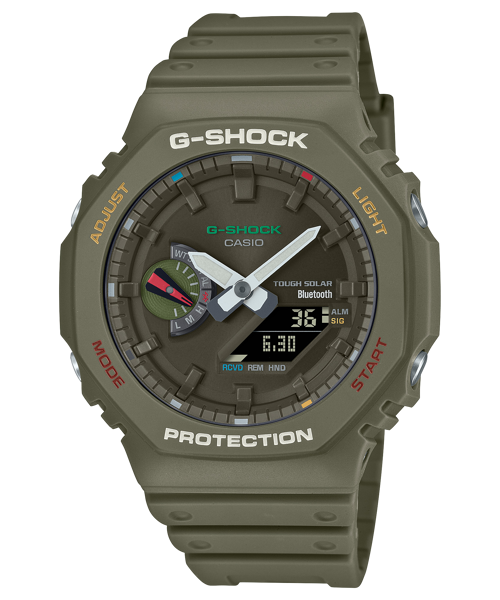 g-shock multicolor accents series GA-B2100FC-3A