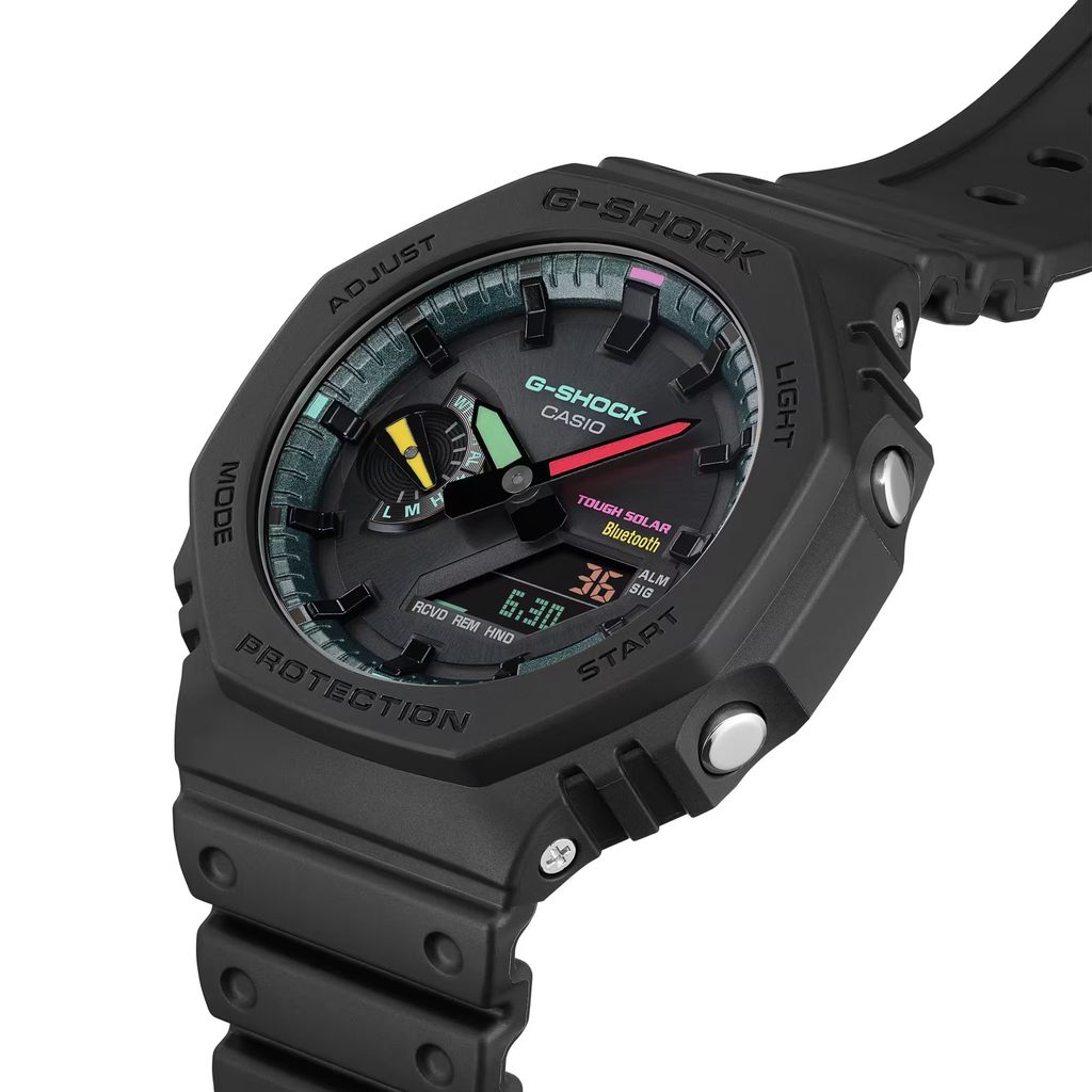  [Pin Miễn Phí Trọn Đời] GA-B2100MF-1ADR - Đồng hồ G-Shock Nam - Tem Vàng Chống Giả 