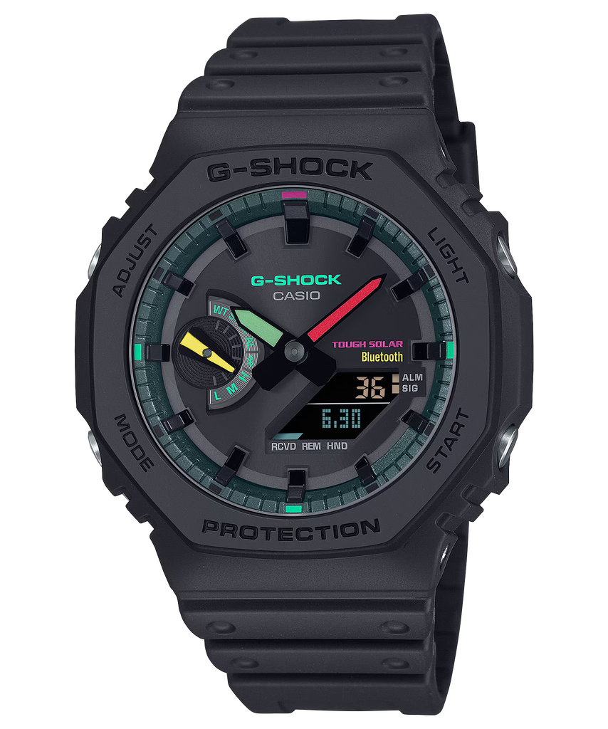  [Pin Miễn Phí Trọn Đời] GA-B2100MF-1ADR - Đồng hồ G-Shock Nam - Tem Vàng Chống Giả 