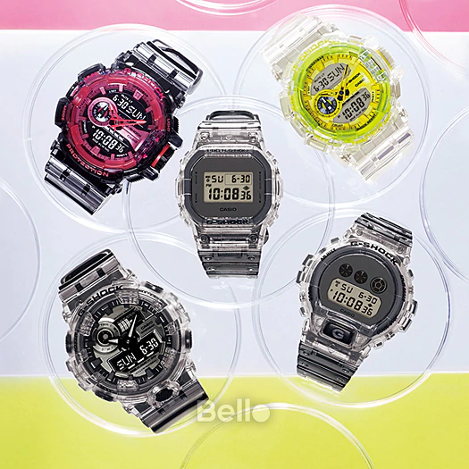  [Pin Miễn Phí Trọn Đời] GA-700SK-1A - Đồng hồ G-Shock Nam - Tem Vàng Chống Giả 