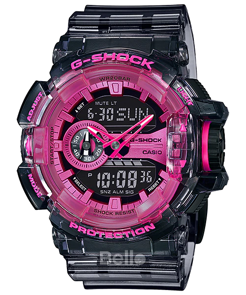  [Pin Miễn Phí Trọn Đời] GA-400SK-1A4 - Đồng hồ G-Shock Nam - Tem Vàng Chống Giả 